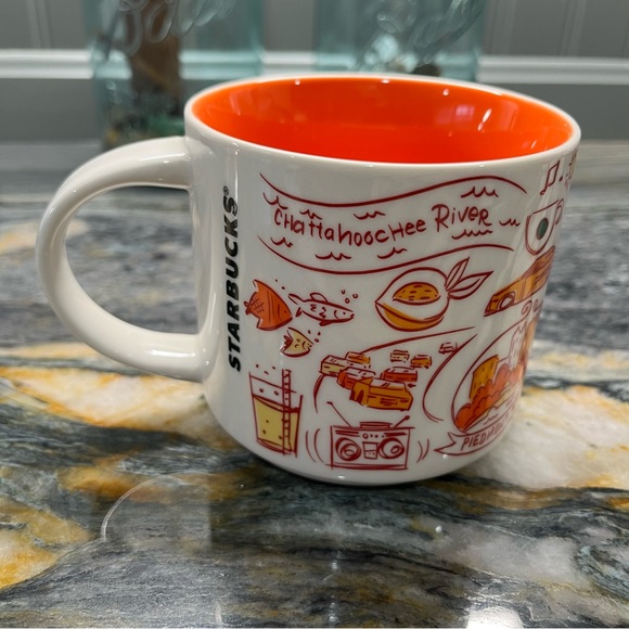 Starbucks Coffee Cup Mug 14oz Been There Series Atlanta Like New Displayed Only - Picture 3 of 6